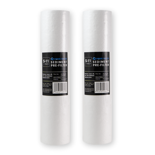 11" Sediment Prefilter (Pack of 2) | UPSTREAM Whole Home Replacements